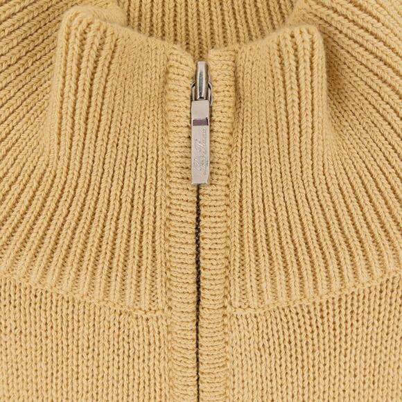 NWOT Loro Piana Mezzocollo Sweater Men's 48 (Medium) Gold - Picture 7 of 12